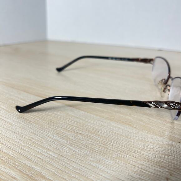 Tura R564 BRN B:34 Eyeglasses FRAMES ONLY Brown 52-17-135 Amazing Cond! main image 7